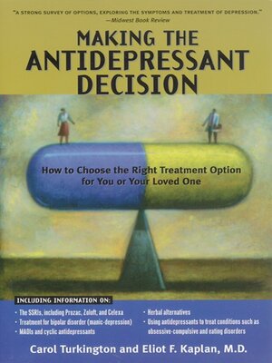 cover image of Making the Antidepressant Decision